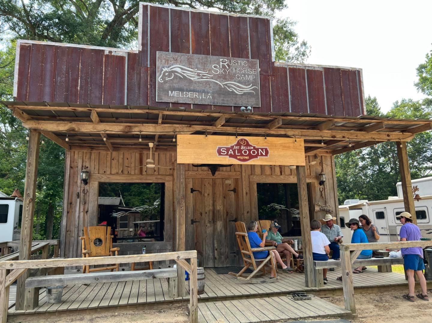 Rustic Sky Horse Camp in Louisiana | Top Horse Trails